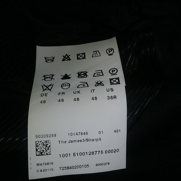 Hugo Boss Sz 38 Regular Men's Tuxedo Jacket - Picture 5 of 6